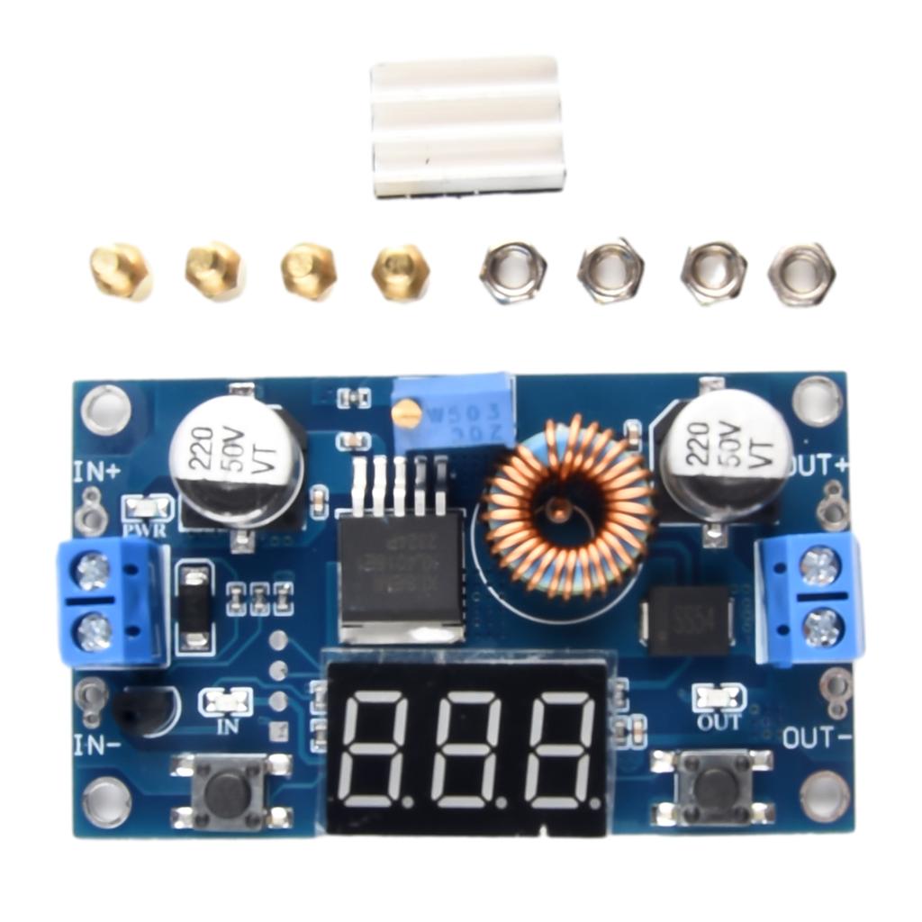 Voltage Regulator Power Module Adjustable Boost Step Up DC DC Digital Boost Step Up Power Supply Module Step-down