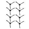 8PCS Roboter Staubsauger Seite Pinsel Kehrmaschine Seite Pinsel Ersatz Zubehör für Home Hotel