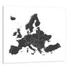 PANEL SZKLANY DO KUCHNI 65x60 Mapa