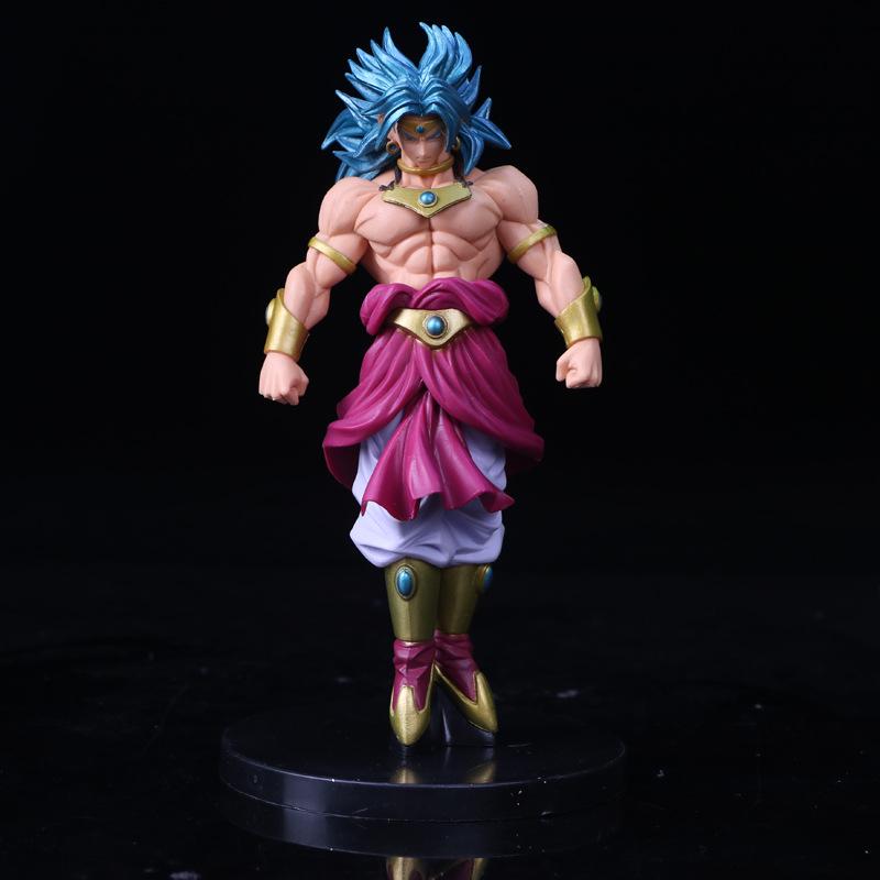 FigureCrazy Cell Figure Ultimate Shape Dragon Ball Z Goku Battle Soldiers Cell DBZ Figure Brush PVC Action Figure Collect Toy