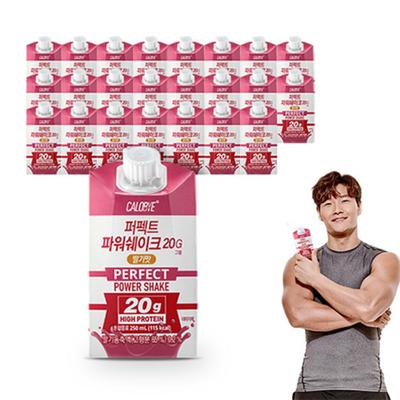 משקה חלבון לשתייה Calobye Perfect Power Shake 20G בטעם תות שדה