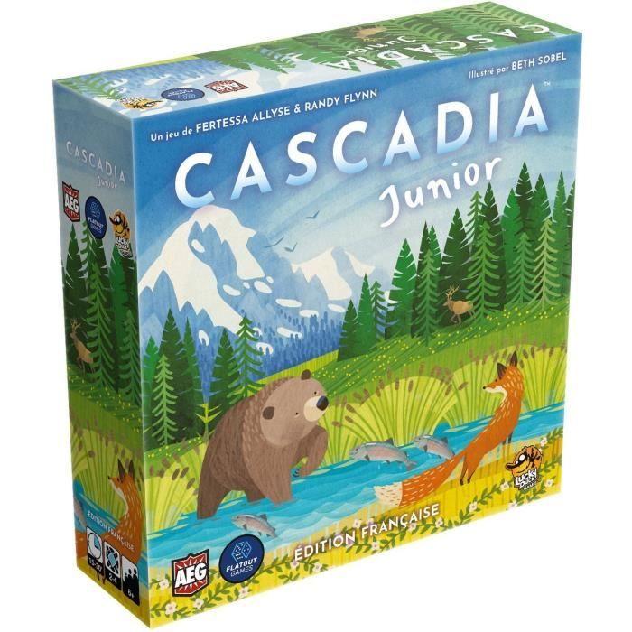 Cascadia Junior - Jeu de stratégie - LUCKY DUCK GAMES - Dès 6 ans