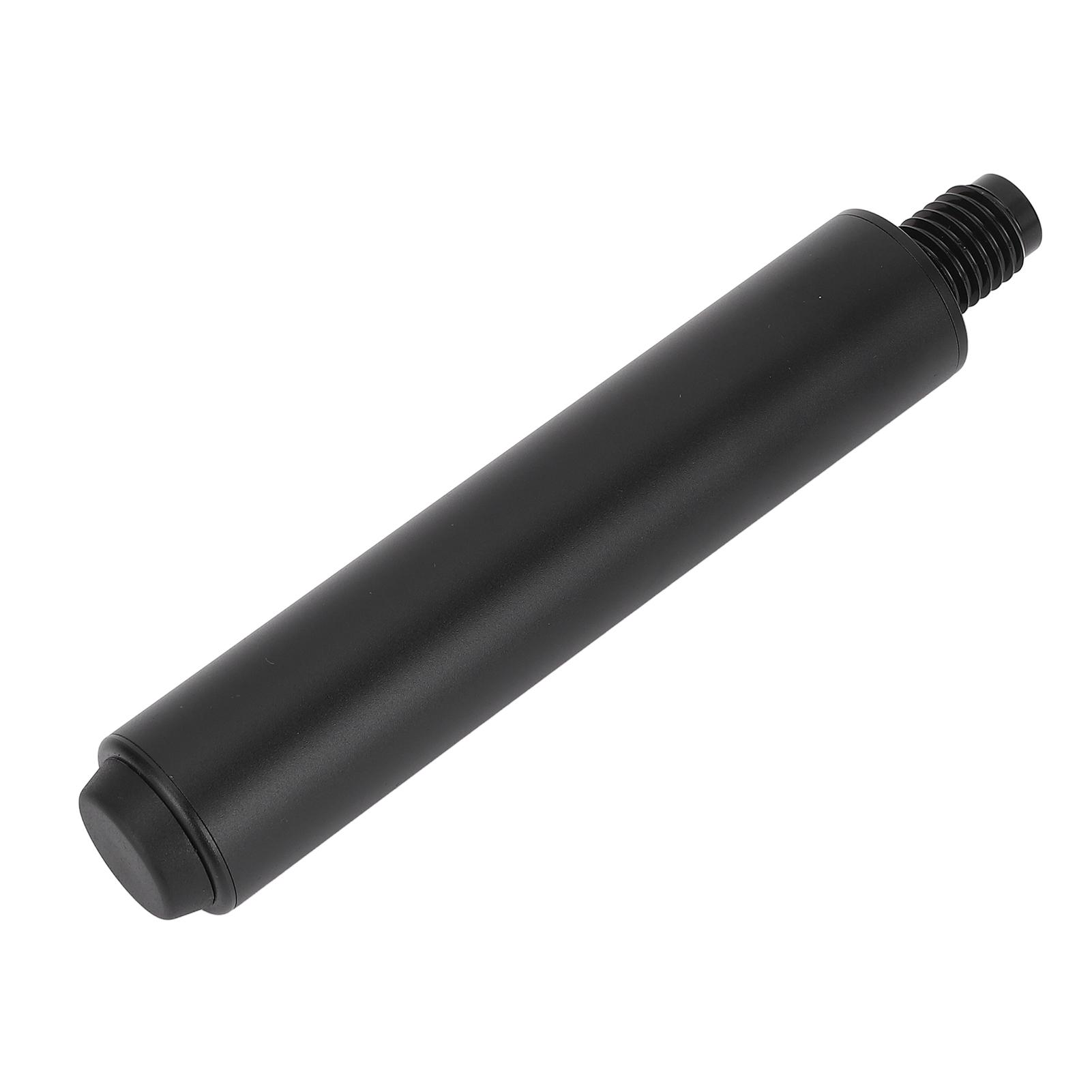 Billiard Cue Extension 6 Inch Aluminum Pool Cue Stick Extender with Bumper for QUETEC
