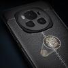 For Honor Magic6 Pro 5G Back Case Litchi Texture Soft PU Phone Protective Cover