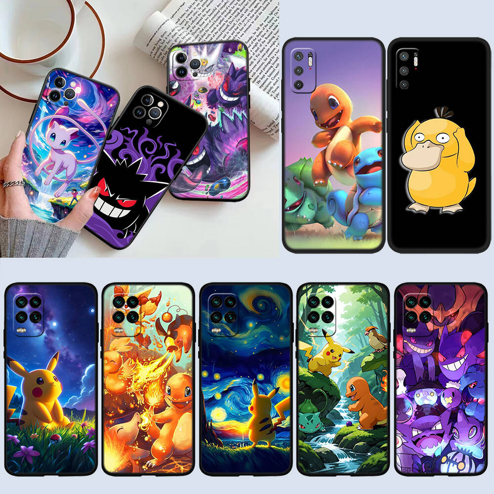 Pokemon Phone Case for Motorola Edge 60 60s 70 G86 G56 G54 E14 G04S G45 G54 G64 X30 X40 X50 S30 S50 Pro Power Tylus