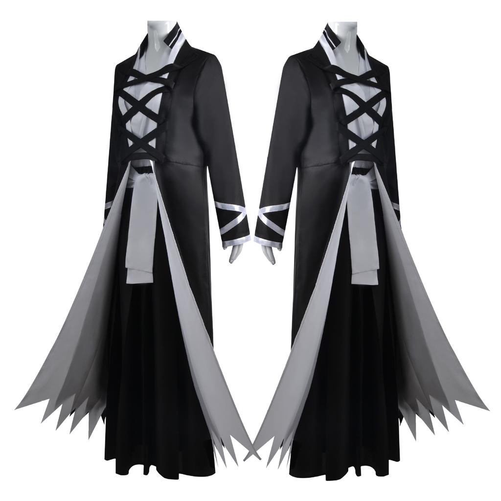 Anime Bleach Thousand-year Blood War Kurosaki Ichigo Cosplay Costume Soul Society Shinigami Uniform Set Lock Cut On Day Bankai