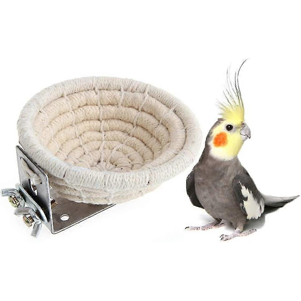 Lovebird And Small Parrot Cage Hatching Nesting Box,4.5 Inches, Comfortable Nest For Small And Medium Sized Parrot, Bird