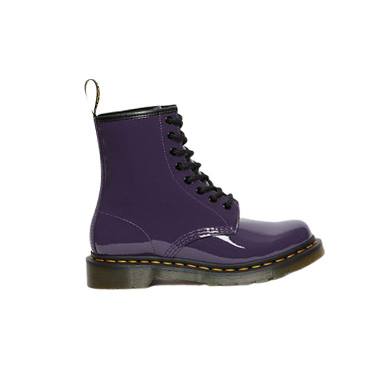 Dr. Martens Jednoduché Pohodlné Všestranné Martensky Dámské boty Černé Černorybízově fialové 27216628