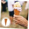 ibasenice Simulation Ice Cream Cone Fake Cone Photography Lightweight for Home or Store Display 5-inch Model, Prop, PVC,