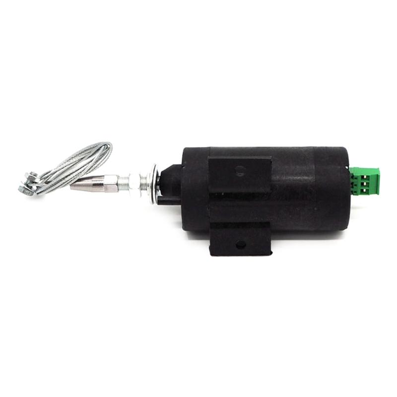 Easy Installation Double Voltage Diesels Engine Stop Solenoid Suitable for Reliable Fuel Cutoff and Intelligent Control