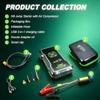 1000A Portable Jump Starter with Air Compressor for 12V Lithium Battery Power Bank Jumper Cables Red Supports 6.0L Gas 3.0L Die