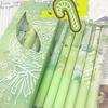 6Pcs Cute Butterfly Gel Pens Aesthetic Stationary Pens Kawaii Pen Stationery0.5 Mm Quick-drying Black Ink Pens Fine Point