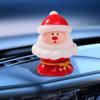 Mini Santa Figure Christmas Shelf Figure Decoration Christmas Desktop Santa Decor For Car Dashboard Garden Dining Table Shelf
