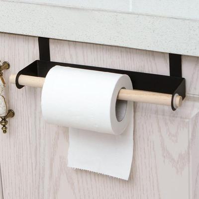 Punch-Free Thick Towel Rack for Kitchen and Bathroom Door Storage