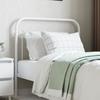 VidaXL White Metal Headboard 100 Cm 352656