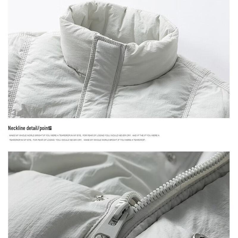 JEEP SPIRIT Men's Winter Stand-Collar Padded Jacket