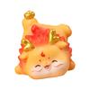 Chinese Year Dragon Statue Mini Sculpture Miniature Figurine for Living Room Home
