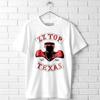 ZZ Top Eliminator Est Texas 1969 Men's T Shirt White Car Blues Guitar Style Rock