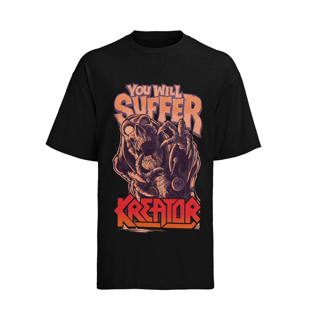 

Kreator You Will Suffer Rock Band Konzert Fan Herren Bio T-Shirt 2XL