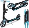 Bergen Downtown Foldable City Scooter for Children Black-blue