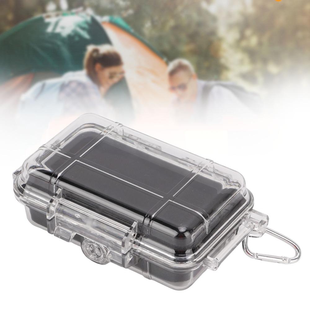 

Shock Absorption Liner Waterproof Box ABS Dry Box Durable Shockproof Box Outdoor Sports M
