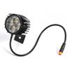 Reflektor LED do Kugoo Kukirin G2 Pro G2 Max Lampka Przednia na Kierownicę Lampa Przednia Akcesoria do Hulajnogi Elektrycznej Część Zamienna
