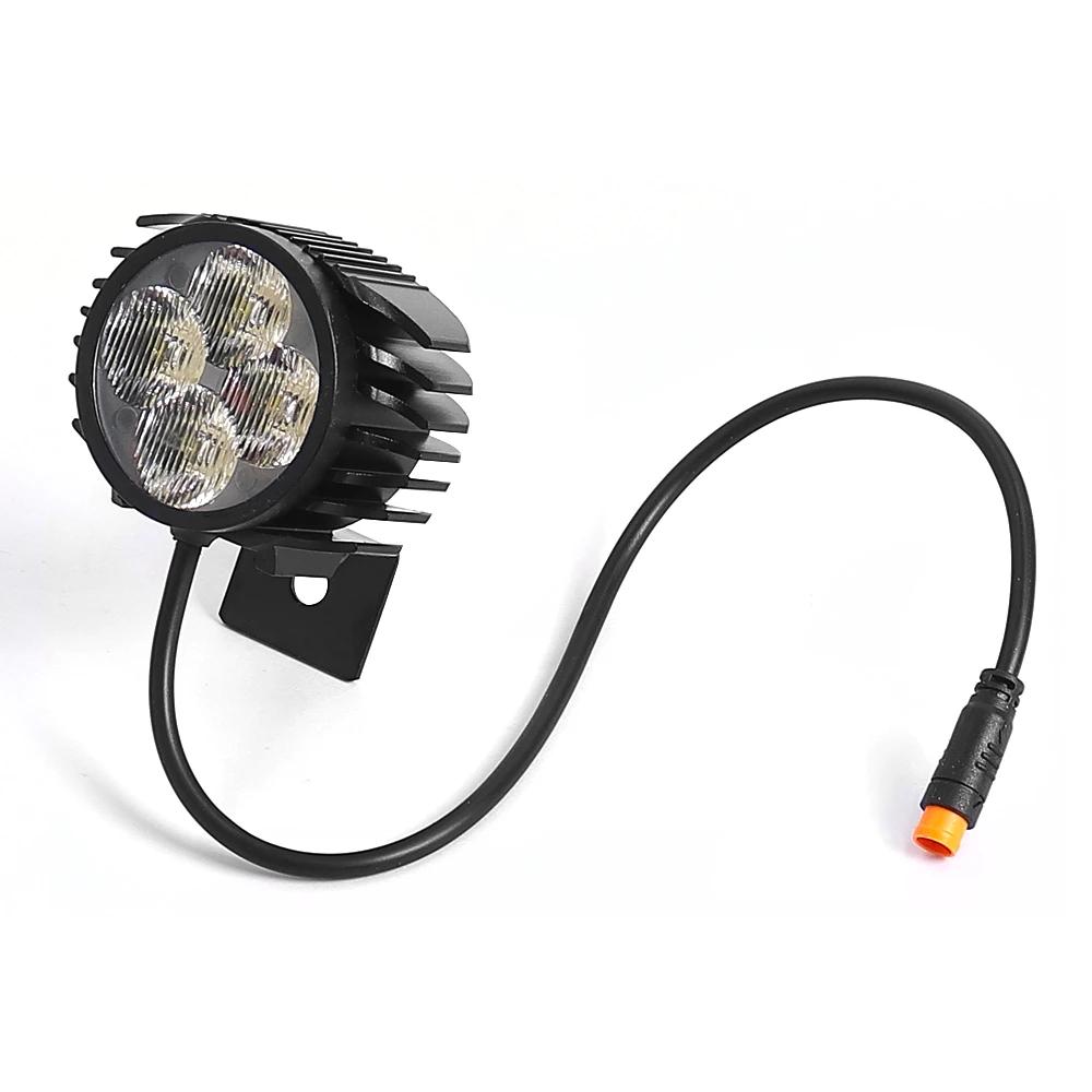 Светодиодная фара для Kugoo Kukirin G2 Pro G2 Max Руль Передний фонарь Фара Аксессуары для электросамоката Запасная часть 1PC