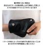[Kaban Souko] Genuine Leather Smartphone Pouch/Case with Carabiner, Belt Attachment, iPhone Plus/X, Made in Japan, Black