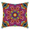 New Art Abstract Mandala Series Traditional Printed Pillow Household Sofa Cushion Cover