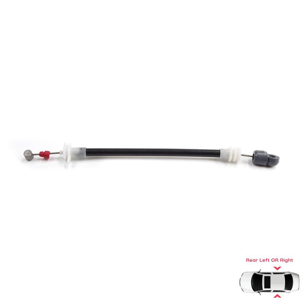 BDP1567 Rear Outer Door Handle Carrier Release Bowden Cable 220 mm For BMW X5 E53 2000-2006 51228243635 51228243636