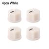 4Pcs ABS Plastic Guitar Effect Pedal Knob Potentiometer Knob  for DJ Mixer Radio Subwoofer