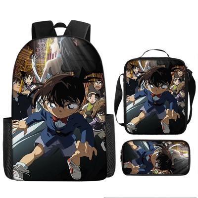Detective Conan Animation School Bag Middle School Student Backpack Men and Women Large Capacity Two-dimensional Monster Thief Kidd Peripheral
