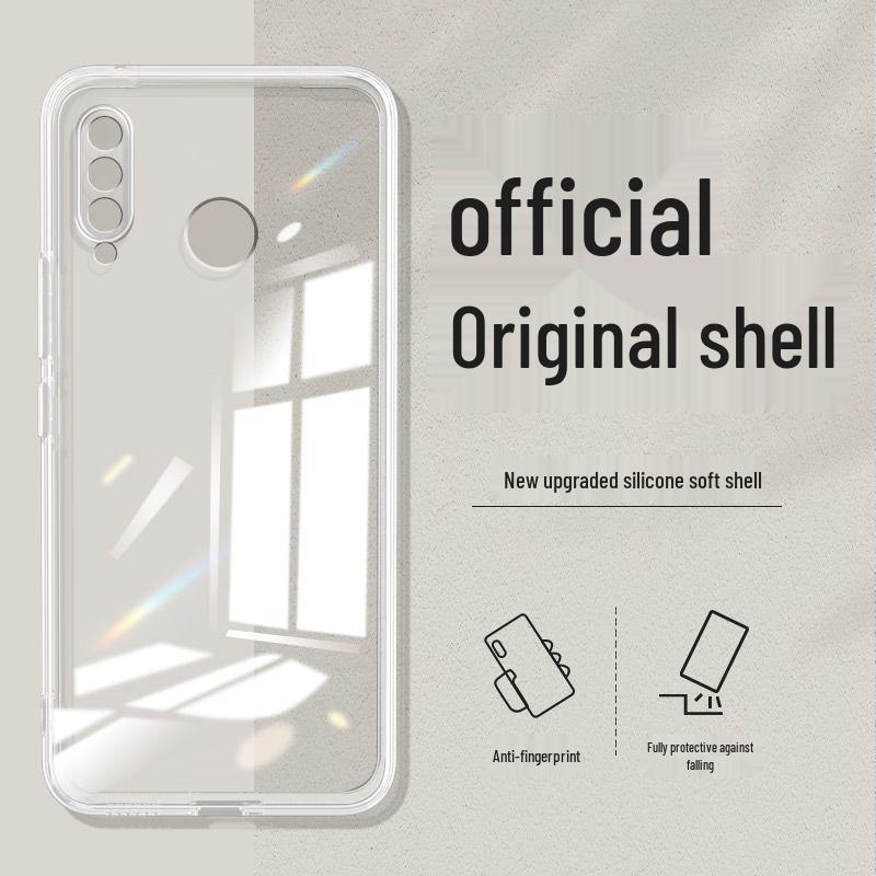 Huawei Nova4e Liquid Silicone Drop-Proof Protective Case: Full Coverage, Solid Color, Skin-Friendly.