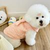 Neue Winterkleidung mit Fleece-Wärme für Haustierhunde, Weste, Teddybär Kleine Hunde Zugweste