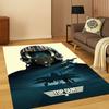 Top Gun Classic Movie Sign Tom Cruise Carpet Rug for Bedroom Living Room Sofa Doormat Home Decor,Kid Game Area Rug Non-slip