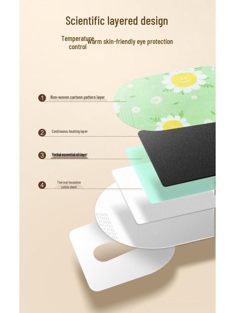 Kefu Steam Eye Mask for Eye Fatigue Relief and Improved Sleep