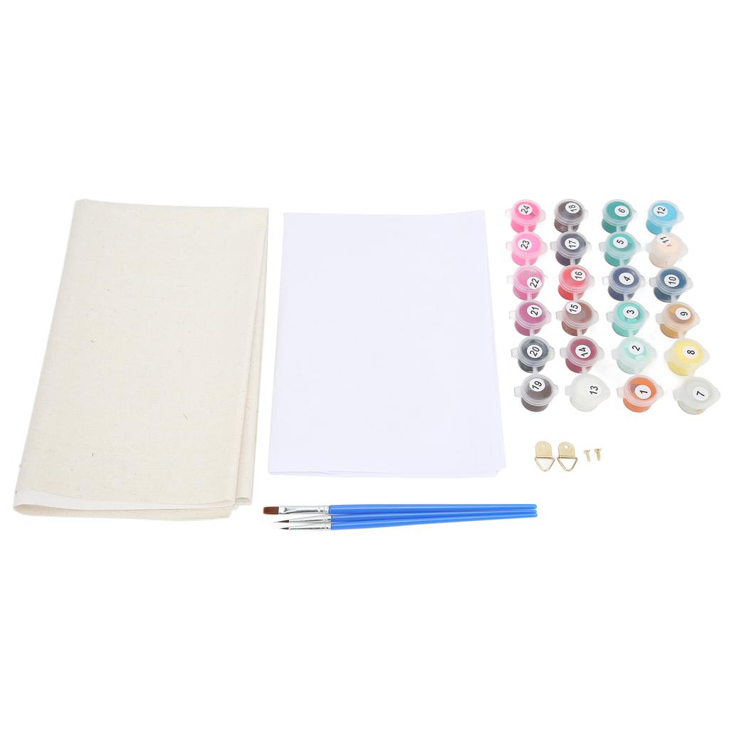 Paint By Numbers Big Ben 40x50cm Safe Nontoxic Acrylic Paint Easy Operation Exquisite Details DIY