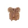 New Disney PU Small Hanging Bag, One Shoulder Crossbody Coin Purse Unisex Light Brown 400051333209