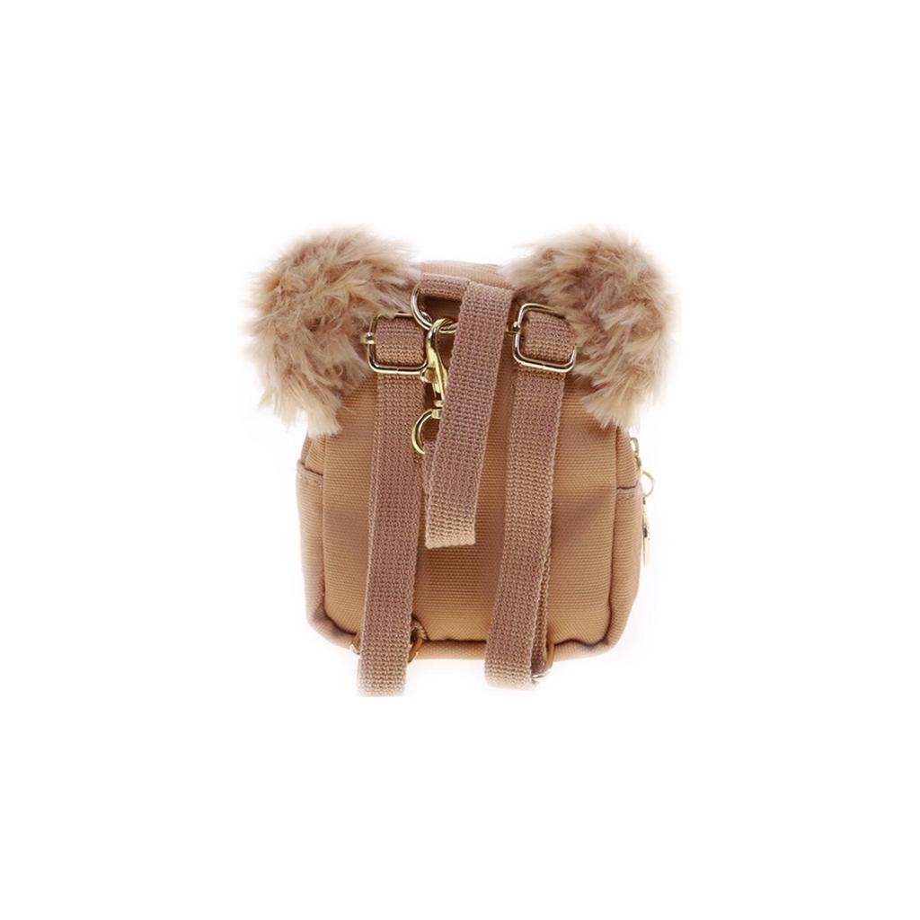 New Disney PU Small Hanging Bag, One Shoulder Crossbody Coin Purse Unisex Light Brown 400051333209
