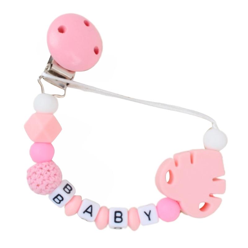 Baby Soother Chain Pacifier Holder Baby Toddlers Anti-drop Pacifier Strap Teether Toy Pacifier Dummy Chain Baby Supplies