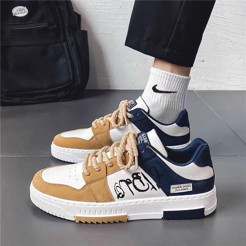 New Summer Men's Canvas Shoes Trendy Board Shoes Versatile Student Shoes Men's Casual Trendy Shoes