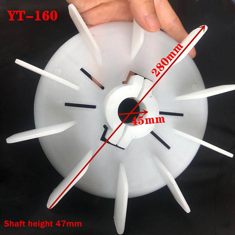 Plastic Motor Fan Blade Adjustable Motor Cooling Fan Impeller Motor Fan Vane High Temperature For Hydraulic Motor Accessories