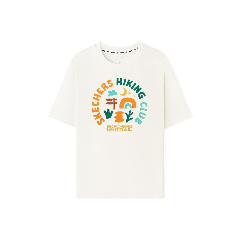 Skechers Comfortable Trendy Soft Stylish Versatile Short Sleeve T-Shirt Unisex tops L225U197-06B1 S