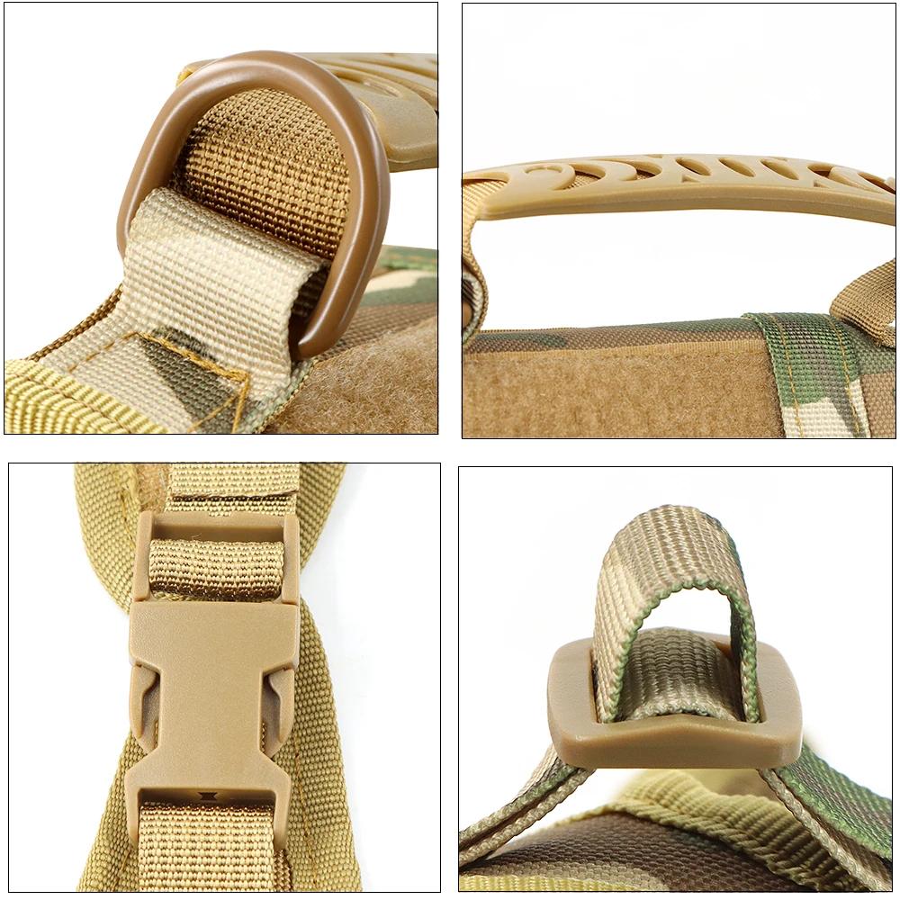 Tactical Pet Chest Harness with Traction Rope Set Universal Anti Slip for Cats and Dogs Paired with Personalized