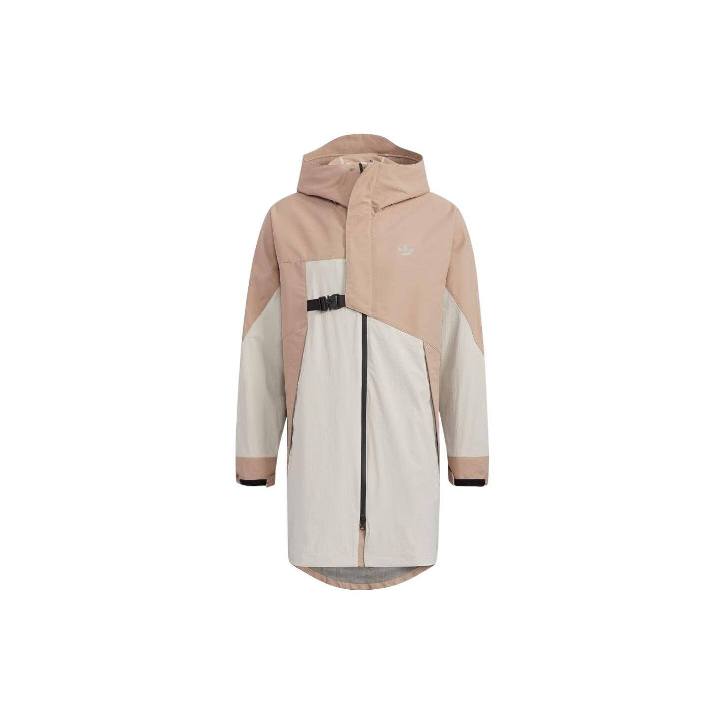 Adidas Originals Jackets Men s Khaki Brown Hooded Moderate Other HE6623- XL