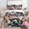 Carton D-Demon-Sla Anime Al Season Soft Duvet Cover Comforter Beding Set Soft Comfortable Quilt Cover Plus Pilowcases Single/Double/Quen/King