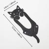 2pcs Adorable Black Cat Bookmark - Cute Animal Page Marker for Journals, Notebooks & Novels,Perfect Gift for Students&Cat Lovers