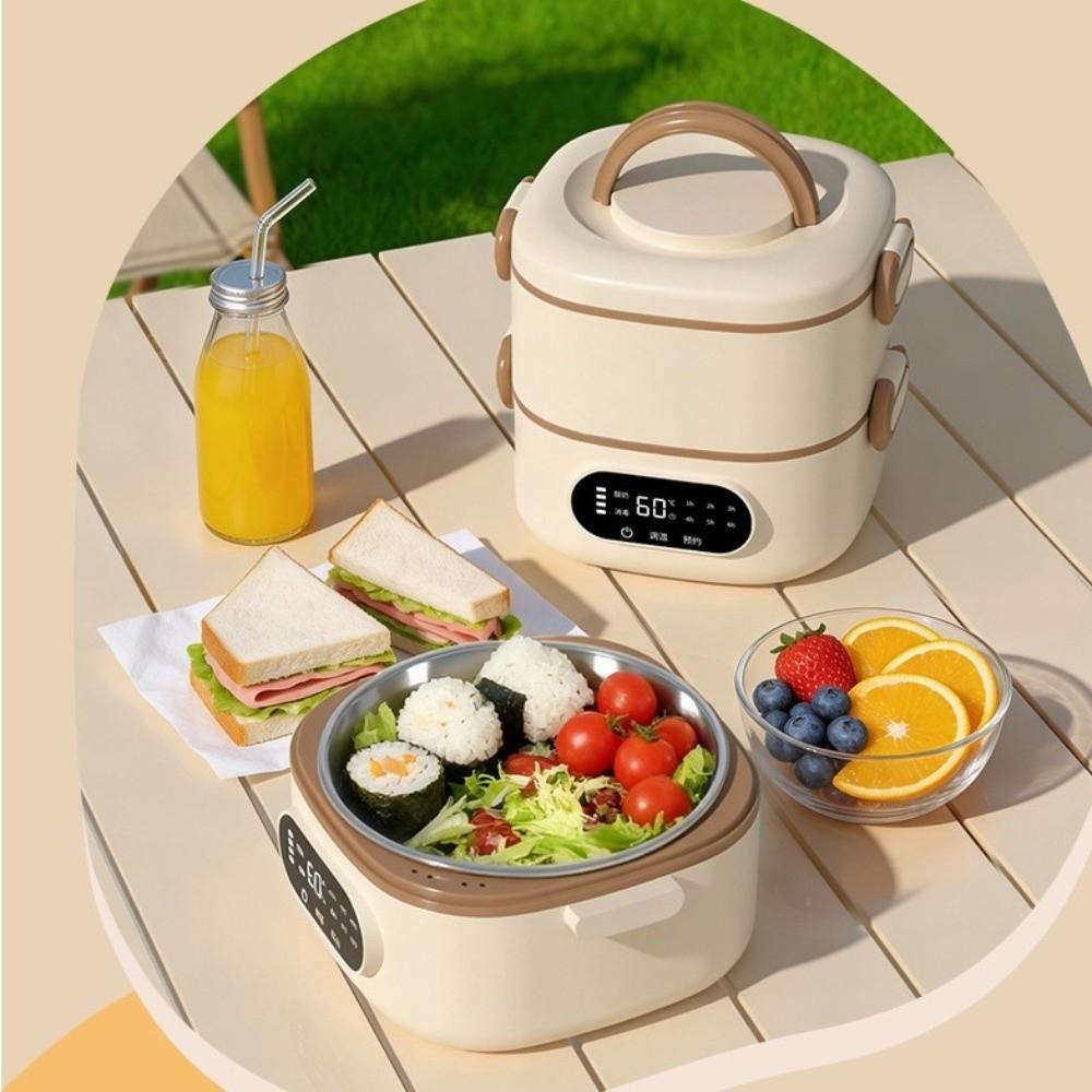 Large capacity USB Heated Lunch Box Heating Function Hot Meal Container Food Warmer Work