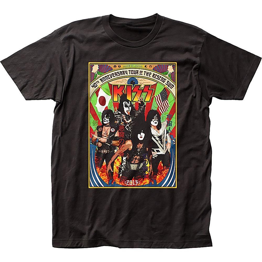 

Men s KISS Japan Tour Slim Fit T-shirt Black 3XL