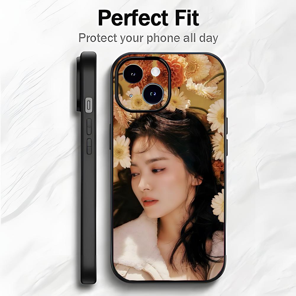 

Korean Beautiful Actress S-Song Hye Kyo Phone Case Phone Case Soft Packaging Lightweight For iPhone17 16 15 14 13ProMax iphone12promax